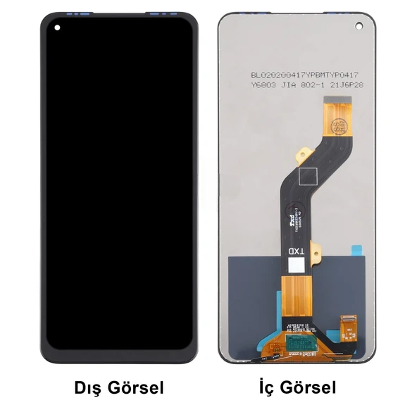 Teknonet Tecno Pova Ld7 Uyumlu Org Lcd+Dokunmatik NT-102020 ürün görseli 1