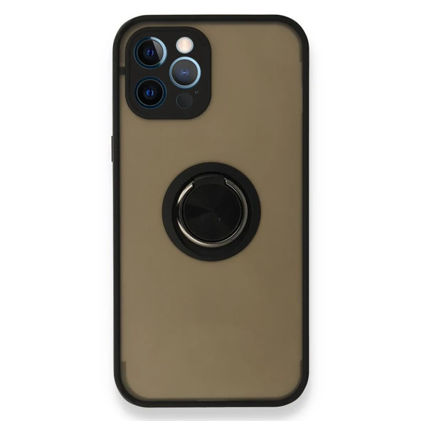 Nettech Apple iPhone 12 Pro Max Uyumlu Montreal Yüzüklü Arka Koruma Kılıf NT-84794 ürün görseli 1