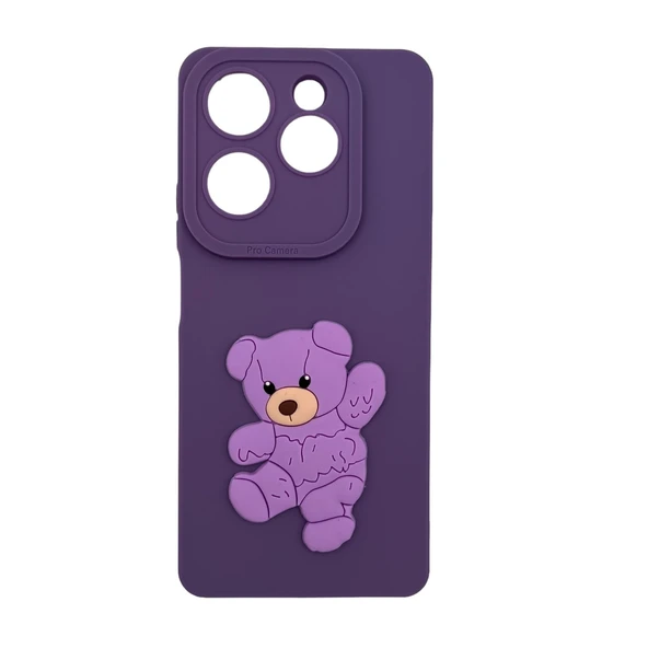Nettech İnfinix Hot 40 Uyumlu Maskot Seri Arka Koruma Kılıf NT-109807 ürün görseli 1
