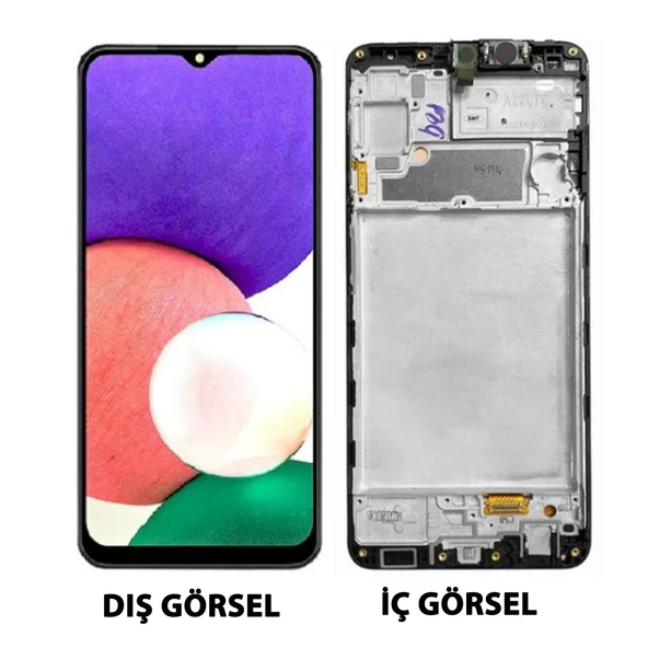Teknonet Samsung Galaxy A22 5G Uyumlu Oled Lcd+Dokunmatik+Çıtalı NT-104017 ürün görseli 1