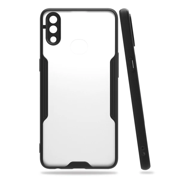 Nettech Samsung Galaxy A10S Uyumlu Platin Seri Arka Koruma Kılıf NT-86307 ürün görseli 1