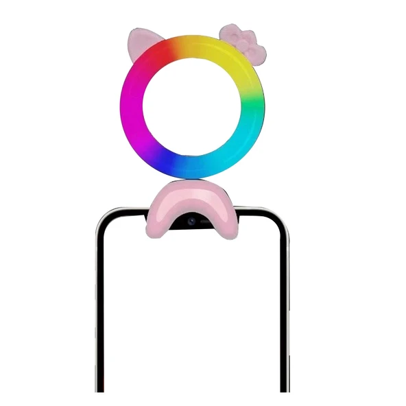 Rgb Led Q18 Led Telefon Üstü Mini RingLİght NT-91130 ürün görseli 1