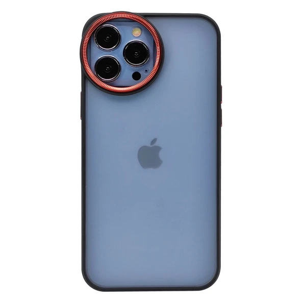 Nettech Apple iPhone 13 Pro Uyumlu Master Silindir Seri Arka Koruma Kılıf NT-95480 ürün görseli 1