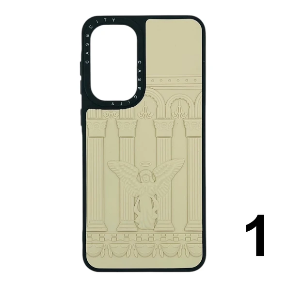 Nettech Samsung Galaxy A26 Uyumlu Casetify Kabartmalı Arka Koruma Kılıf NT-115264 ürün görseli 1
