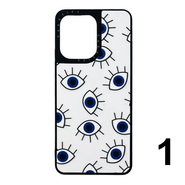 Nettech Xiaomi Redmi 13C Uyumlu Casetify Kabartmalı Arka Koruma Kılıf NT-115266 ürün görseli 1