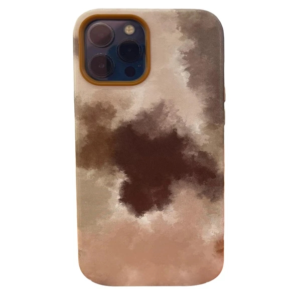 Nettech Apple iPhone 12 Pro Uyumlu Renkli Bulut Arka Koruma Kılıf NT-96309 ürün görseli 1