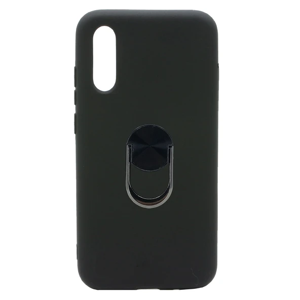 Nettech Huawei Y8p Uyumlu Leather Ring Nano Arka Koruma Kılıf NT-83092 ürün görseli 1