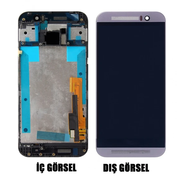 Teknonet HTC One M9 Uyumlu Org Lcd+Dokunmatik+Çıtalı VR-4685 ürün görseli 1