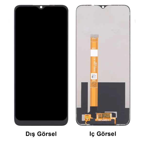 Teknonet Realme C21Y Uyumlu Org Lcd+Dokunmatik NT-98885 ürün görseli 1