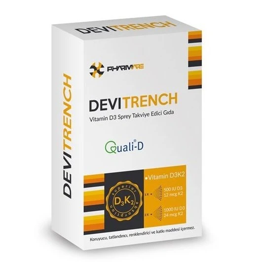 Devitrench Vitamin D3K2 Sprey 40ml ürün görseli 1