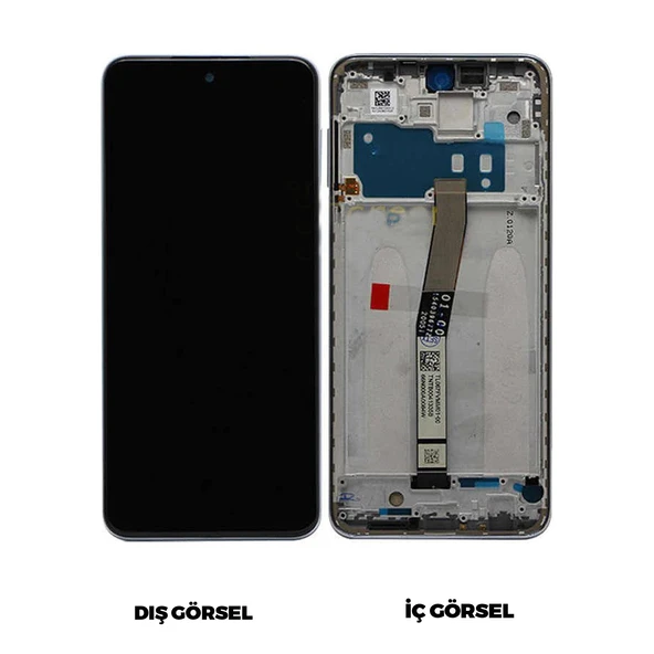 Teknonet Xiaomi Redmi Note 9 Pro Uyumlu Org Lcd+Dokunmatik+Çıtalı NT-83291 ürün görseli 1