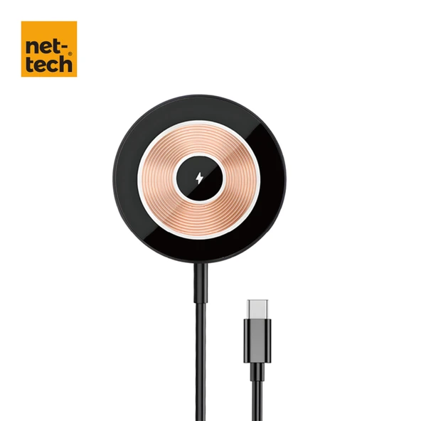 Nettech NT-WCH06 PD Magsafe 15W Kablosuz Wireless Şarj NT-WCH06 ürün görseli 1