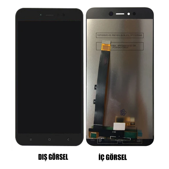 Teknonet Xiaomi Redmi Note 5A Uyumlu Org Lcd+Dokunmatik VR-6346 ürün görseli 1