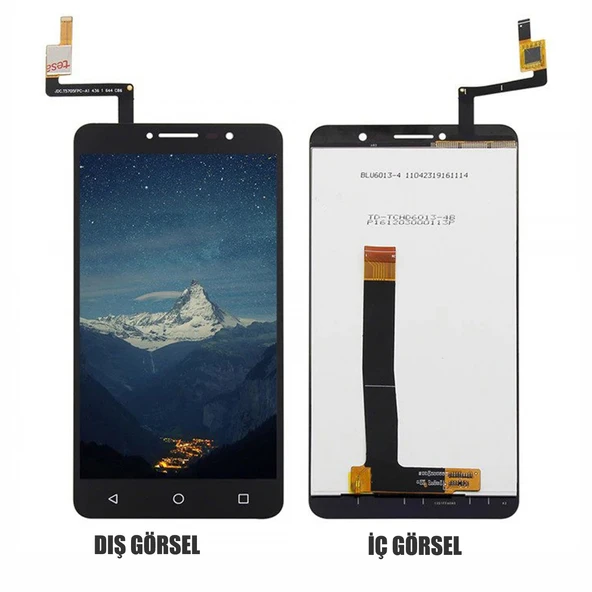 Teknonet Alcatel A3 XL Uyumlu Org Lcd+Dokunmatik VR-18802 ürün görseli 1
