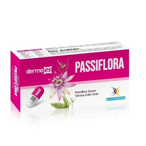 Dermoes Passiflora 30 Kapsul ürün görseli 1