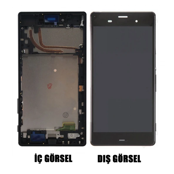Teknonet Sony Xperia Z5 Plus Uyumlu Org Lcd+Dokunmatik+Çıtalı VR-4766 ürün görseli 1