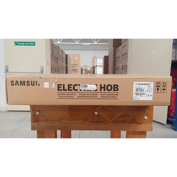 Samsung CTR464EB01/XTR Siyah Cam Seramik Ankastre Ocak - Resim 2