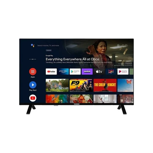 Telefunken 50TU9080UA 50" 127 Ekran Dahili Uydu Alıcılı 4K Ultra HD Smart LED TV ürün görseli 1