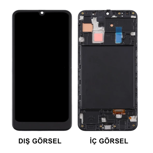 Teknonet Samsung Galaxy A30 Uyumlu Hk Lcd+Dokunmatik+Çıtalı NT-111278 ürün görseli 1