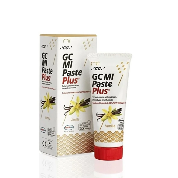 GC MI Paste Plus Vanilla - Diş Macunu Vanilyalı 40gr ( 35ml ) ürün görseli 1