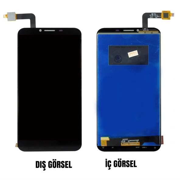 Teknonet Vodafone Smart 4 Max Uyumlu AA Kalite Lcd+Dokunmatik VR-4691 ürün görseli 1