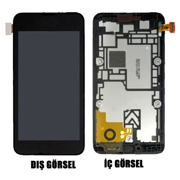 Teknonet Nokia Lumia 530 Uyumlu Org Lcd+Dokunmatik+Çıtalı VR-4823 ürün görseli 1