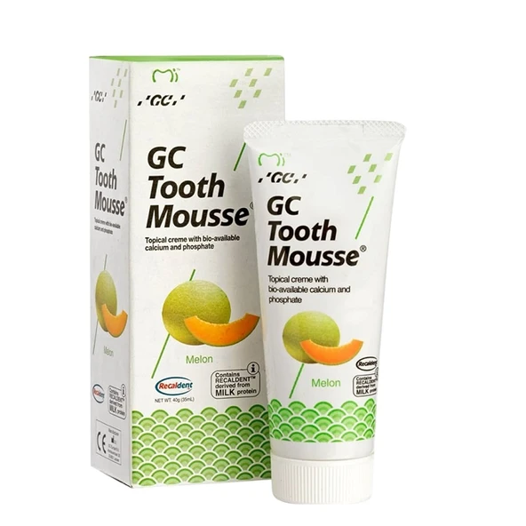GC Tooth Mousse Melon - Diş Macunu Kavun Aromalı 40gr ( 35ml ) ürün görseli 1