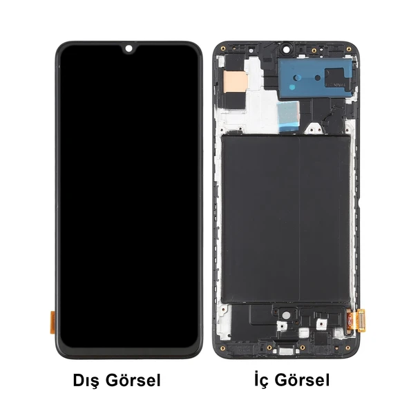 Teknonet Samsung Galaxy A70 Uyumlu Oled Lcd+Dokunmatik+Çıtalı NT-111905 ürün görseli 1