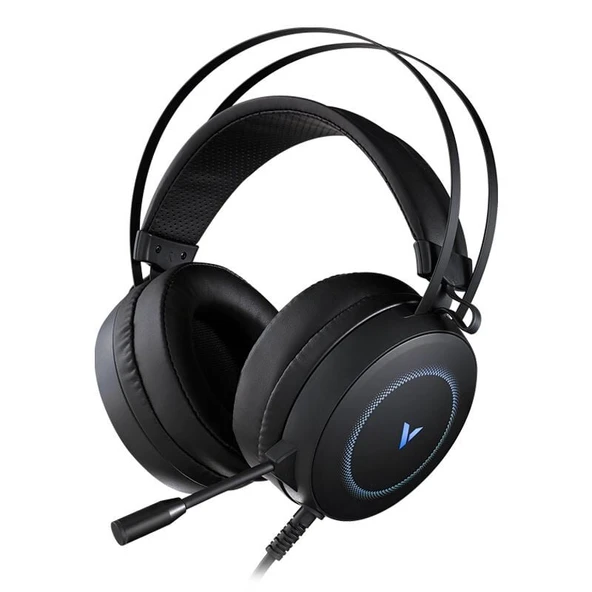 RAPOO VH160 19973 Virtual 7.1 Channels Gaming Headset Black - Kablolu ürün görseli 1