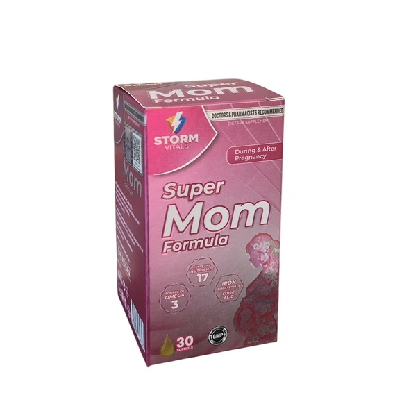 Storm Vital Süper Mom Softjel 30 Kapsül ürün görseli 1