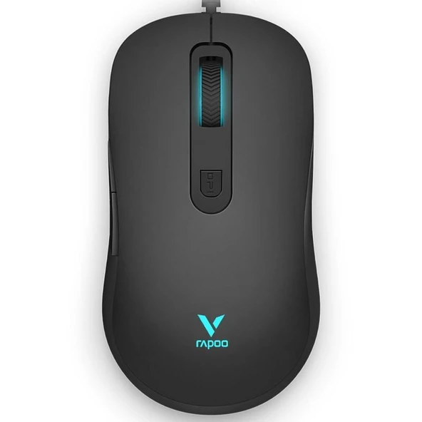 RAPOO V16RGB 11928 12800 DPI Ergonomik Kablolu Gaming Mouse ürün görseli 1