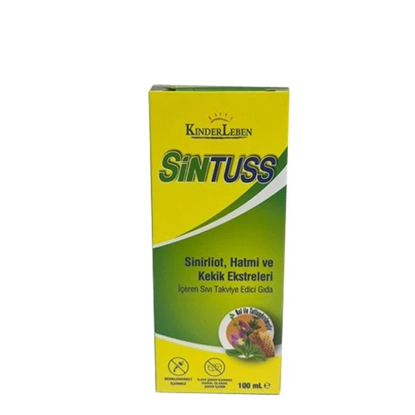 Kinderleben SinTuss Şurup 100ml ürün görseli 1