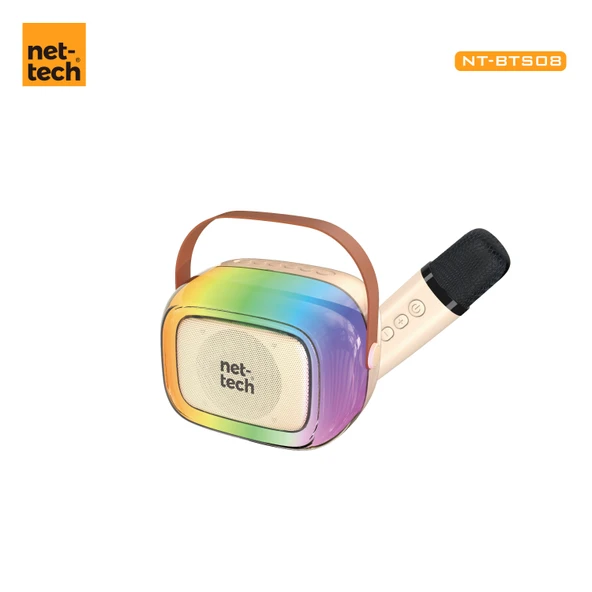 Nettech NT-BTS08 Rgb Karaoke Box Kablosuz Hoparlör - Speaker NT-BTS08 ürün görseli 1