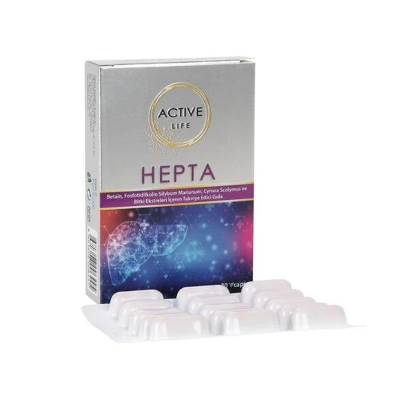 Active Life HEPTA 30 Kapsül ürün görseli 1