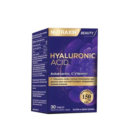 Nutraxin Hyaluronic Acid 30 Tablet ürün görseli 1