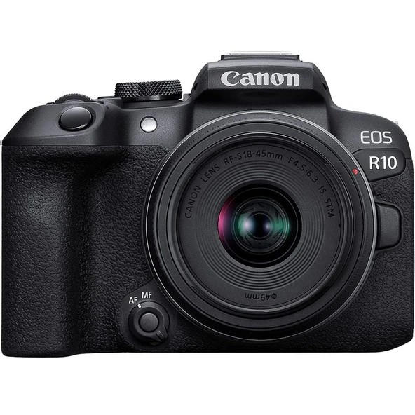 Canon EOS R10 18-45mm IS STM Lensli Kit "Resmi Distribütör Garantili" ürün görseli 1