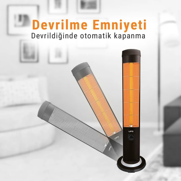 Ufo Term 2300W Kule Tipi Isıtıcı - Resim 3