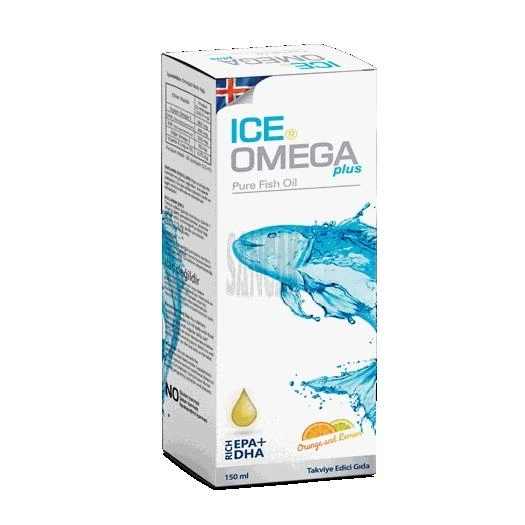 IceOmega Plus Balık Yağı Sıvı 150ml ürün görseli 1