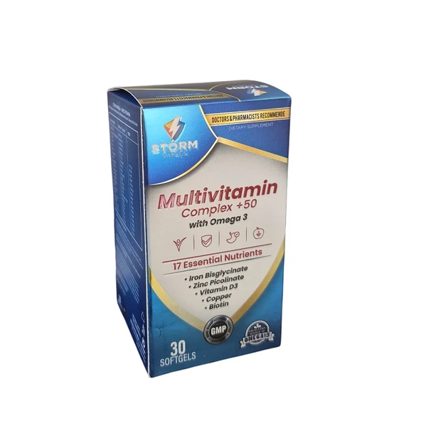 Storm Vital Multivitamin Complex +50 Softjel 30lu ürün görseli 1