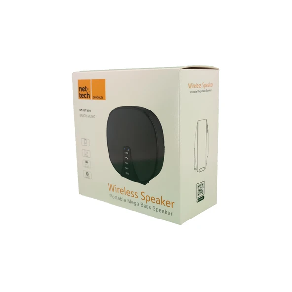 Nettech NT-BTS01 Kablosuz Hoparlör - Speaker NT-31060 - Resim 5