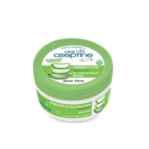 Cire Aseptine Soft Prebiyotik Aloevera 100 Ml ürün görseli 1