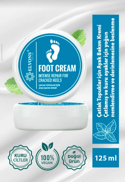 ÇATLAK TOPUKLAR İÇİN AYAK BAKIM KREMİ 125 ML ürün görseli 1