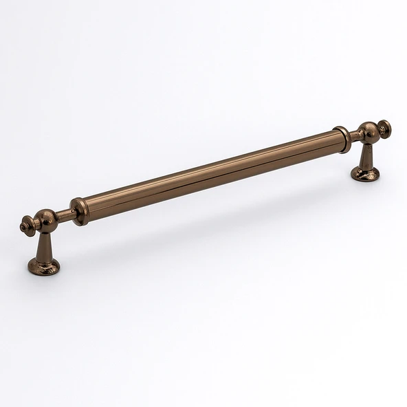 Nesil Düz Model 224 mm Bronz Metal Kulp Mobilya Çekmece Mutfak Dolabı Dolap Kulpları Kulpu Kulpları ürün görseli 1