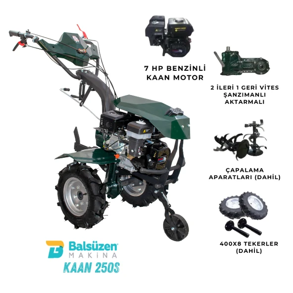 Kaan Cp 250-s Benzinli Çapa Makinesi 7 Hp ürün görseli 1