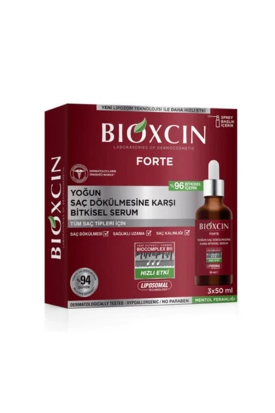 Forte Saç Dökülmesine Karşı Bitkisel Serum 3 X 50 Ml ürün görseli 1