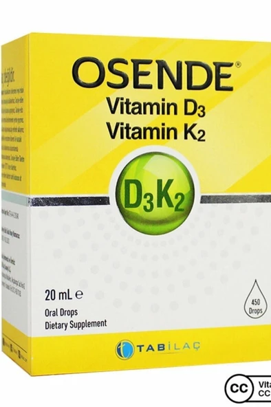 Osende Osende D3 + K2 20 Ml Damla ürün görseli 1
