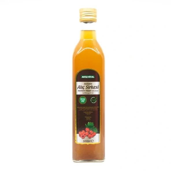 Aksu Vital Ekstraktlı Alıç Sirkesi 500 Ml ürün görseli 1