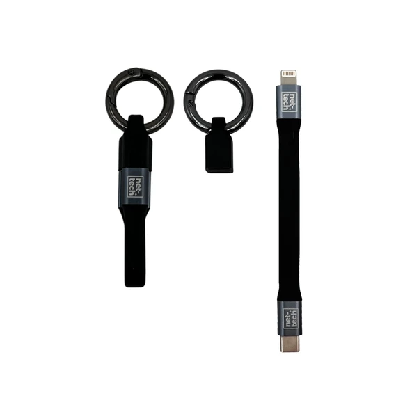 Nettech NT-DC23 Pd 27W Plastik 20 Cm Type-C To Lightning Şarj ve Data Kablosu NT-DC23 ürün görseli 1