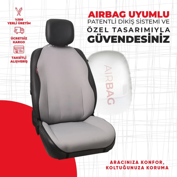 Düz Gri Jakar Dokuma - Resim 2