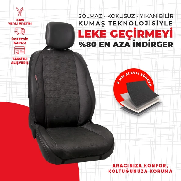 Siyah Dört Çizgili Jakar Dokuma - Resim 4